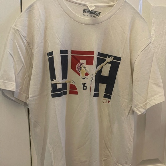 breaking tee Tops - Breaking Tee Megan Rapinoe T-shirt